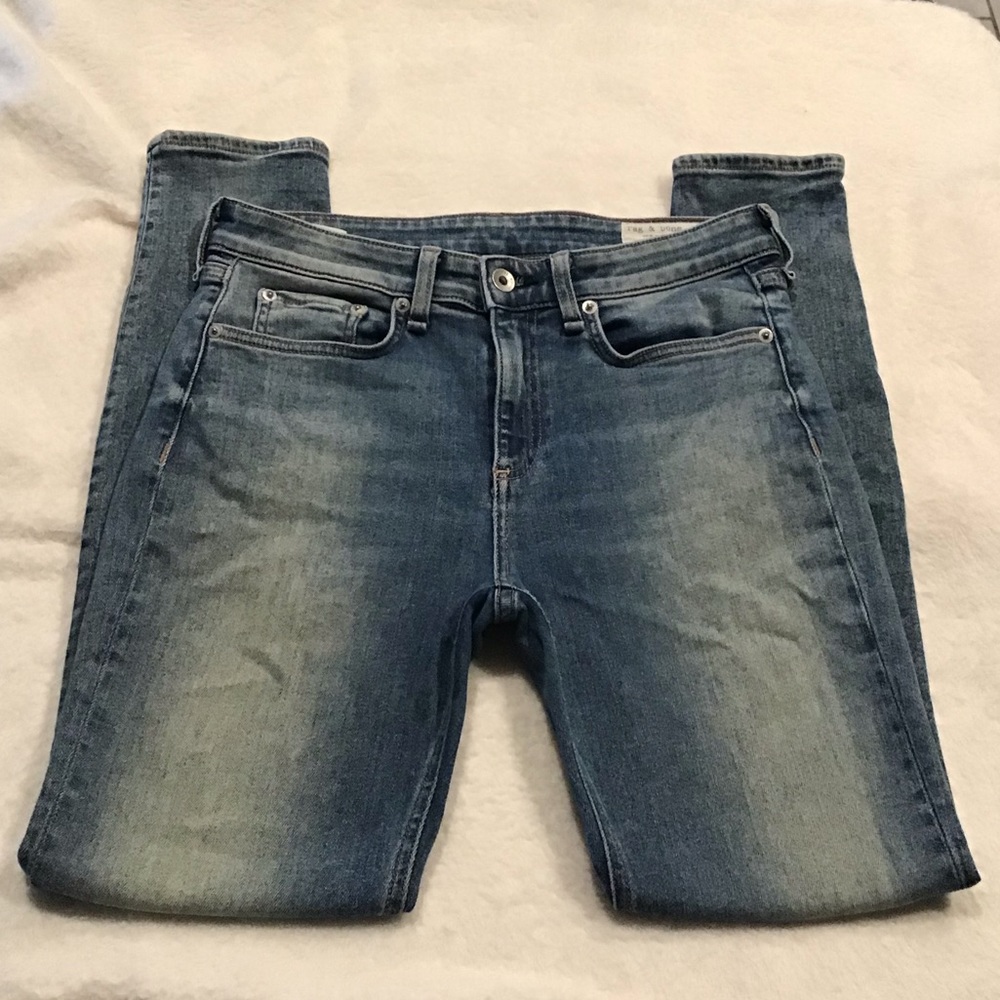 Rag & Bone Cate Mid Rise Ankle Skinny Jeans size 27
